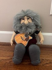 Vintage Jerry Garcia Gund Plush Doll Liquid Blue Grateful Dead w Tag Guitar 1998
