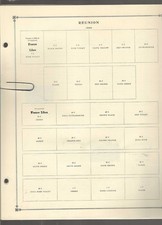 Scott International pages for REUNION...1943/74...21 Pages