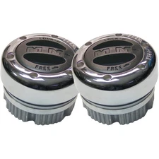 302 Mile Marker Set of 2 Locking Hubs for Chevy F150 Truck F250 Ram Blazer Pair
