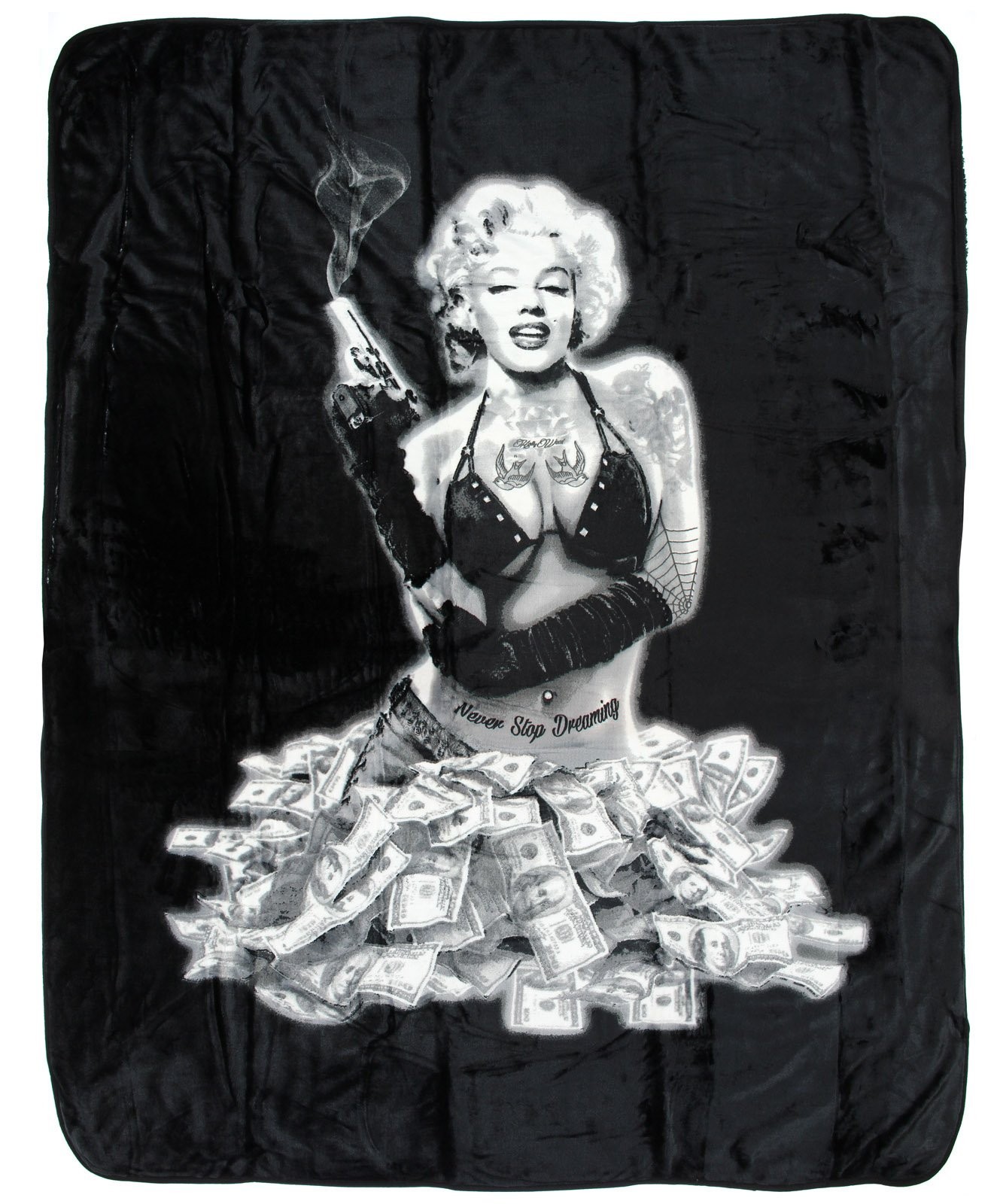 8lb Heavyweight Soft Queen Blanket, Officially Licensed, Mar
