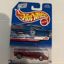 Hot Wheels 2000 First Editions 10/36 Thomassima 3 #070 24367 Red