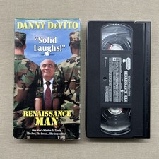 Renaissance Man (VHS 1994) Army Comedy Danny DeVito Gregory Hines James Remar +