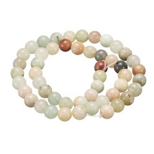 100pcs River Stone A Natural Stone Beads 6mm Round Loose Bead