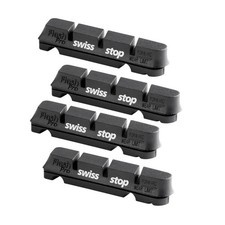 Swissstop road brake pads - black original flashpro black - for Shimano-SRAM alu