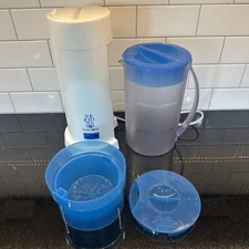 Mr. Coffee Iced Tea (or Ice Coffee) Maker 2qt Pitcher White-Blue - Tested