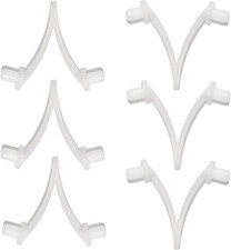 Pool Maintenance V Clips For Skimmers Brushes Vacuum Heads Pack Of 6 Heavy Duty