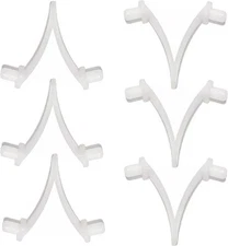 Pool Maintenance V Clips For Skimmers Brushes Vacuum Heads Pack Of 6 Heavy Duty