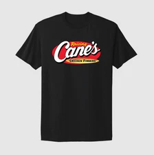 Raising Cane's Chicken Fingers Logo, Fast Food Restaurant Merch Apparel Tee