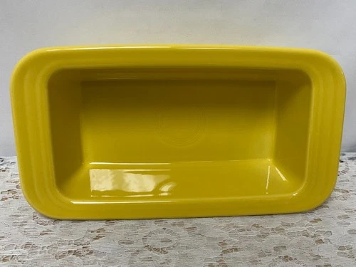 FIESTA HLC USA Light Yellow Rectangular Baking Dish - Loaf Pan, Bread, Meatloaf