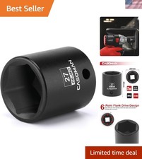 12-inch Drive 27mm Impact Socket Cr-mo Steel Easy Visibility Laser Markings