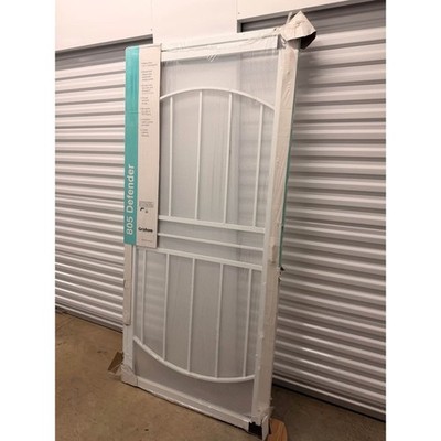 36 in. x 80 in. 805 Series White Defender Security Storm Door pickup in PA