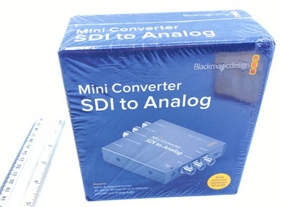 Blackmagicdesign Mini Converter SDI to Analog Auto Switch SD & HD 4325757 New