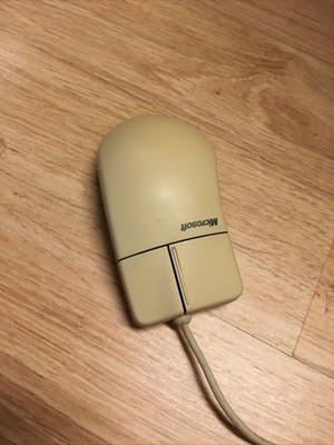 Microsoft PC-Maus, Kugelmaus Mouse Port Compatible Mouse 2.1A retro PS/2