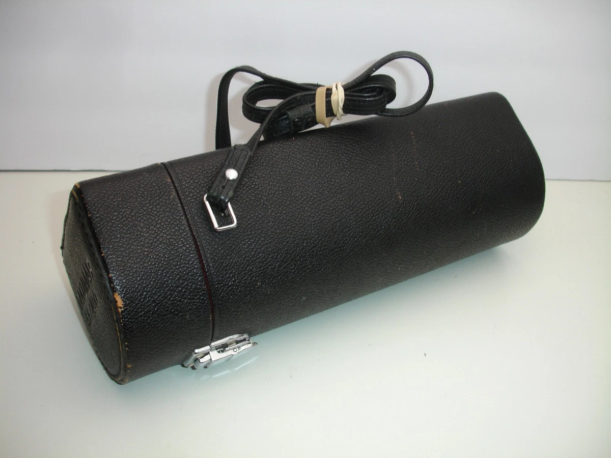 MINT* Black Ako Vintage Camera Bag Case w/ Strap SLR Photo