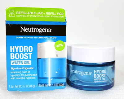 Neutrogena Hydro Boost Water Gel ~ Signature Fragrance ~ 1.7oz + 1 Refill