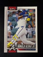 2026 Topps Series 1 Base Ronald Acuna Jr. Atlanta Braves #BB7 TOPPS RIP NIGHT