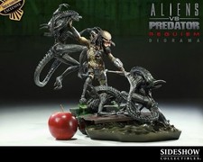 ULTRA RARE SIDESHOW ALIENS VS PREDATOR EXCLUSIVE DIORAMA AvP 2000021 NEW SEALED