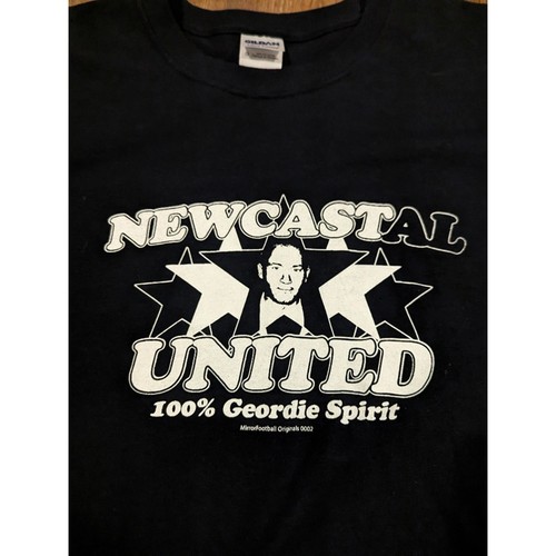Vintage Newcastle united 'newcastAL United' Alan shearer tee size large - Picture 4 of 5
