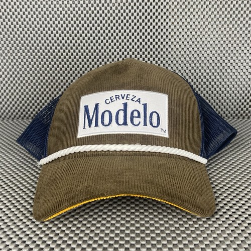 Casquette Camionneur Snapback Modelo Especial, Marine Côtelé, Ajustable, Homme
