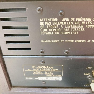 Victor M-L10 Stereo Power Amplifier | eBay