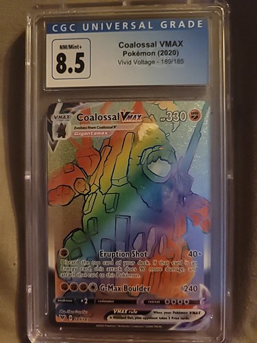 Coalossal VMAX graded CGC 8.5 for sale on eBay