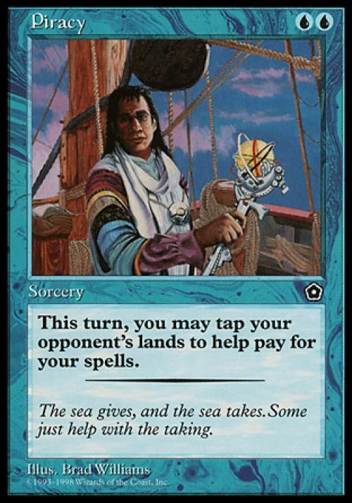 Piracy - Near Mint MTG Portal Second Age