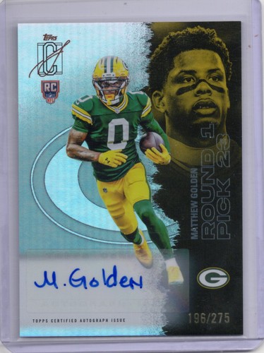 2025 Topps Signature Matthew Golden Rookie Class Autographs (RAW)