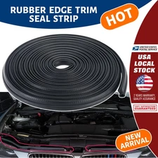 157"Black Seal Strip With Top Bulb Trim Soundproof Sealing Strip Weatherstrip