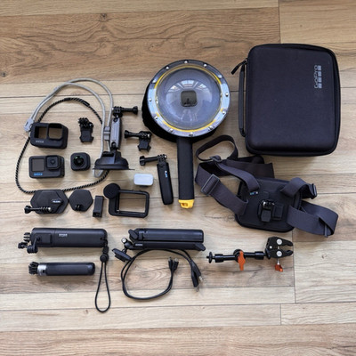 GoPro Hero 11 Black Creator Edition + umfangreiches Zubehörpaket