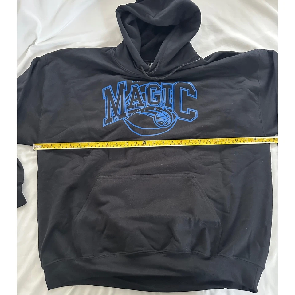 Sudadera con capucha de baloncesto Junk Food in Orlando Magic NBA para hombre XL negra azul Foto 3 de 4