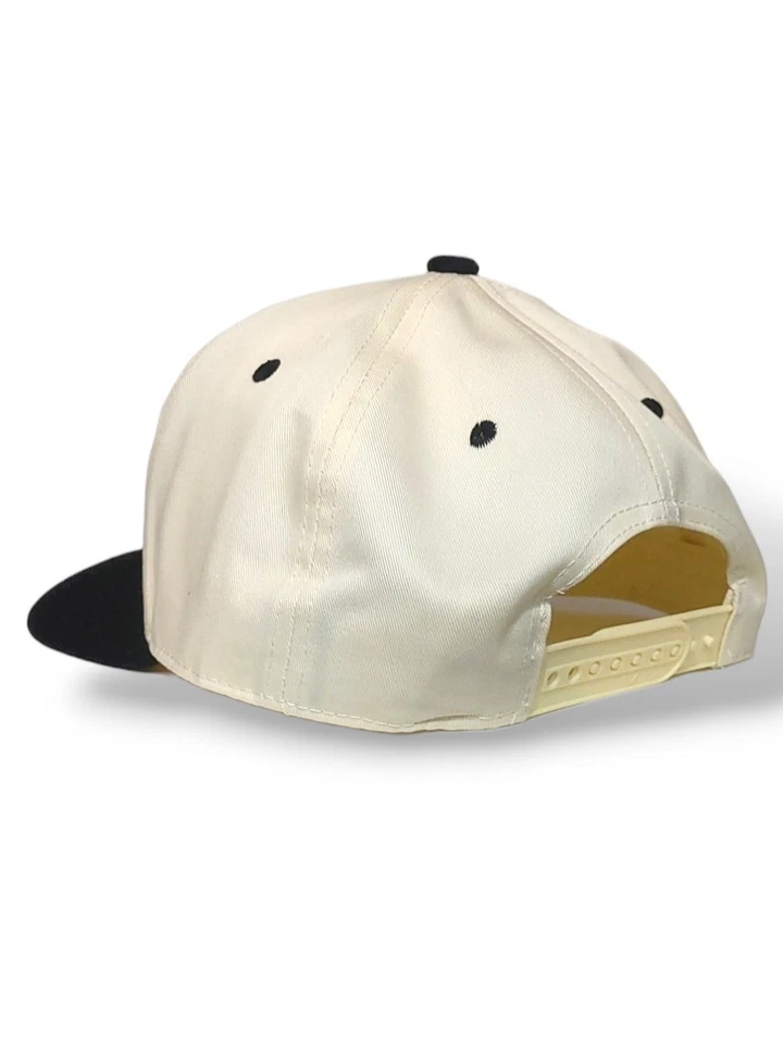 Мужская бейсболка Upside Down LA Los Angeles кремовая черная - Изображение 3 из 3