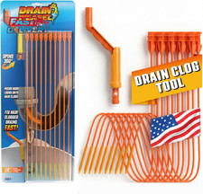 Flexisnake Drain Weasel Sink Snake Hair Clog Remover Tool, Sink, Pipe, Bathroom,