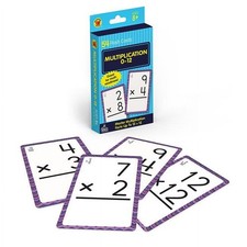 Carson-Dellosa 0769677436 Multiplication Flash Cards 54 Assorted