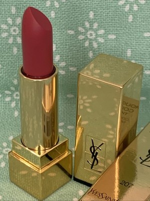 YSL Rouge Pur Couture The MATS Lippenstift 207 Rose Perfecto Rot Pink Matt Selten