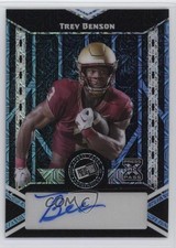 2024 Leaf Metal Collective Press Pass Light Blue Mojo /60 Trey Benson Auto 6q5