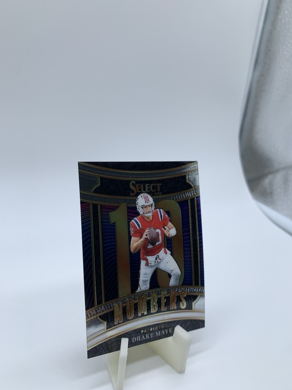 2025 Panini Select - Select Numbers Drake Maye #15
