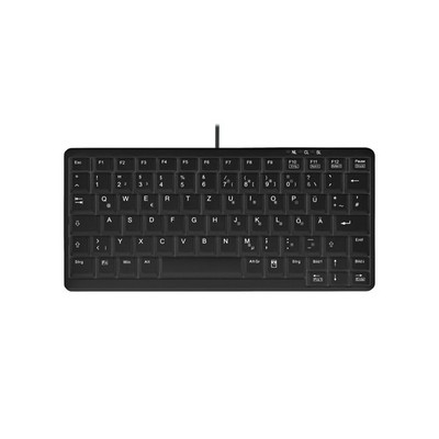 Active Key Tast AK-4100-U-B/GE - soft tactile - mini - schwarz - deutsch
