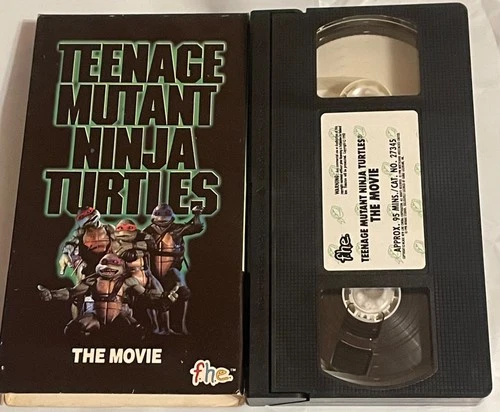 VHS Teenage Mutant Ninja Turtles - The Movie 1990