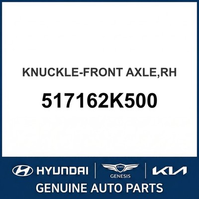 2012-2013 Kia Soul Achsschenkel - Vorderachse OEM Neu 517162K500