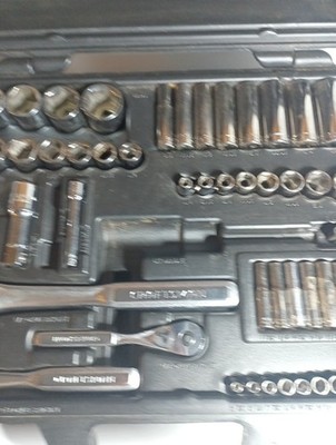 Vintage Craftsman 90Pc Tool Set SAE/Metric 1/4
