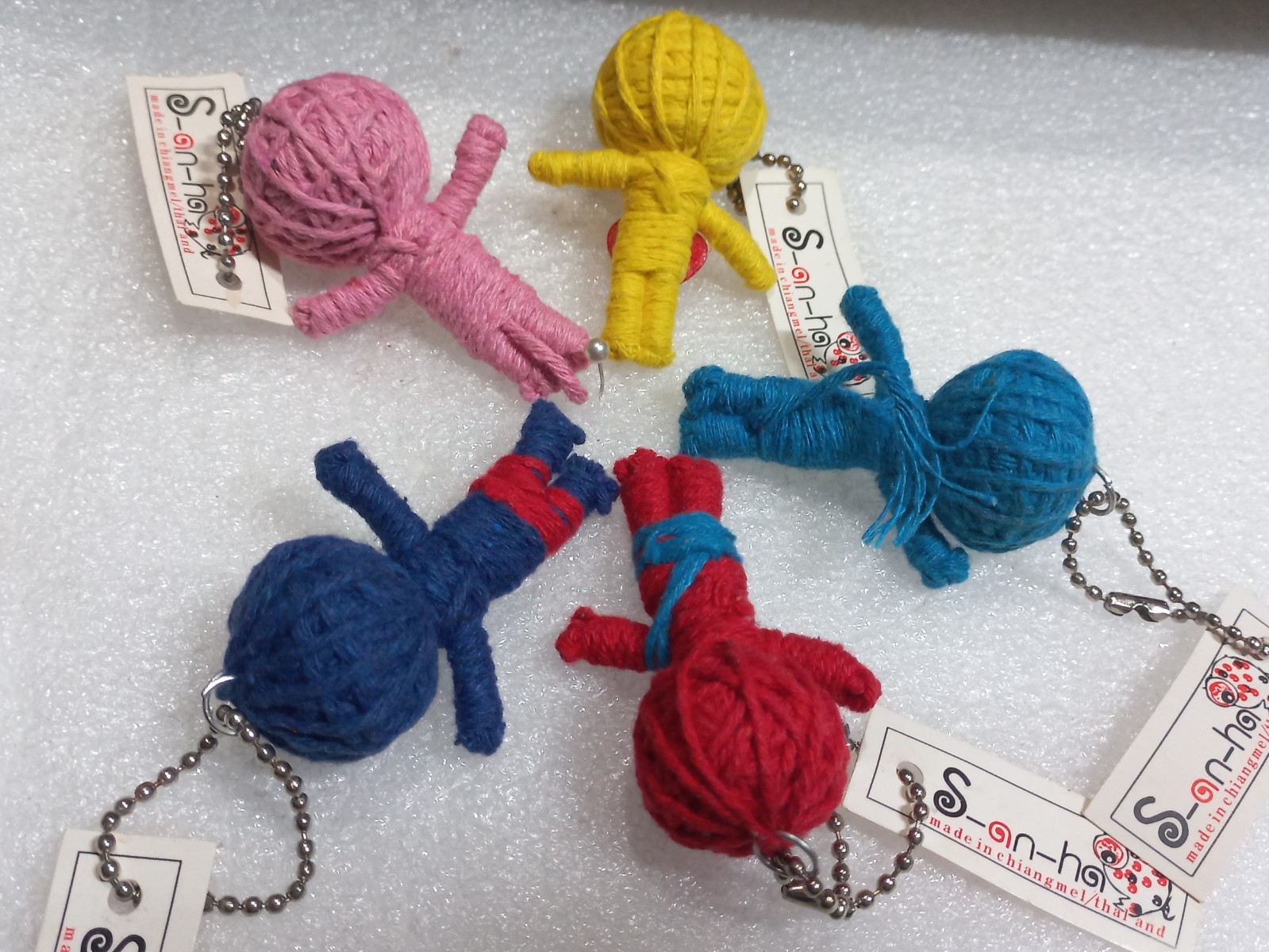 (41)Kamibashi Keychain The Original String Doll Gang “Scratch”