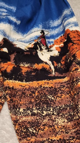 Camisa a Presión Vintage Años 90 Wrangler Southwestern Pearl Caballo Vaquero Todo L - Imagen 6 de 13