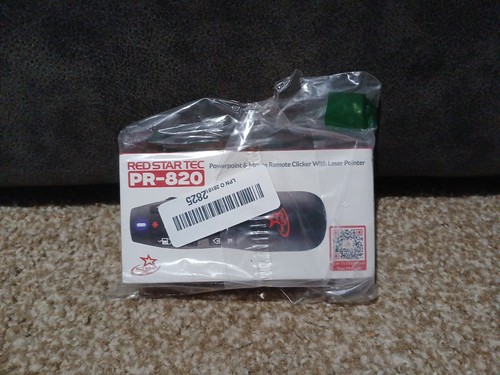 Red Star Tec PR-820 Power Point & Mouse Remote Clicker mit Laserpointer NEU