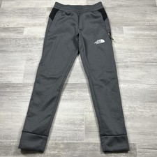 The North Face Boys Medium 10 Gray/Black Sweatpant Joggers Style NF0A89DM NWOT