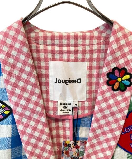 Desigual                    Check patch jacket Mu… - image 3