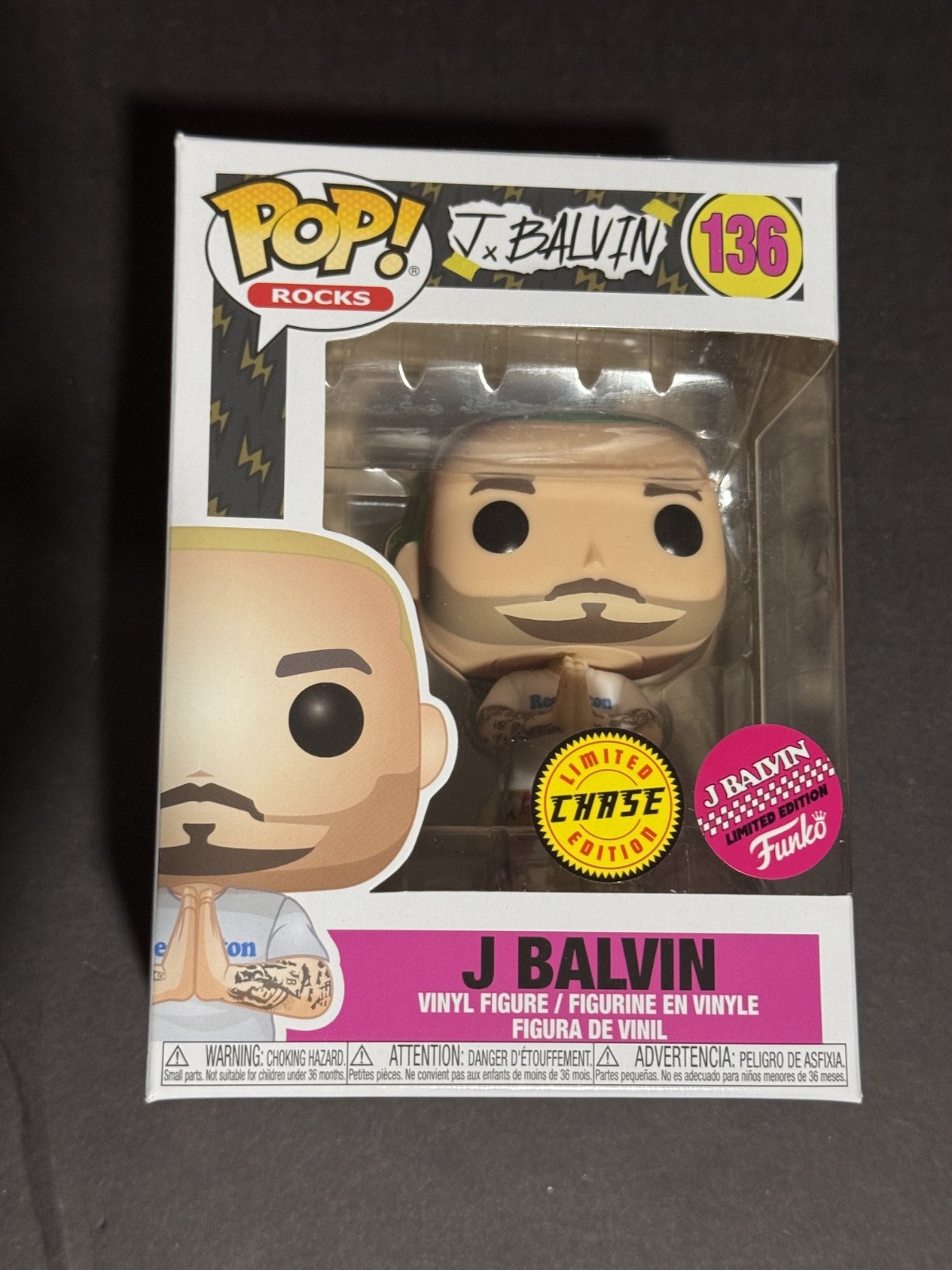 J Blavin Limited Edition Chase Funko Pop #136 Green Hair W Box Protector