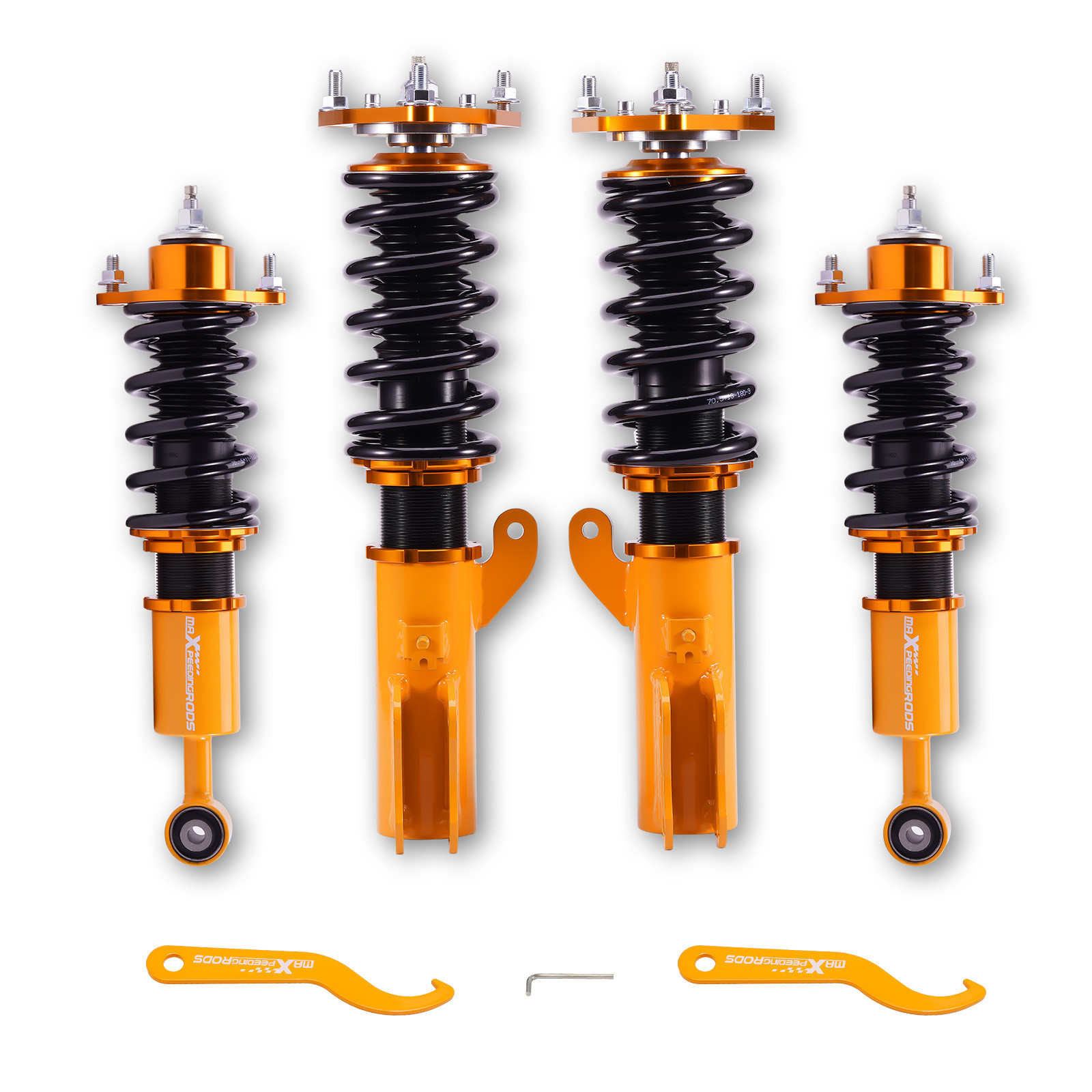 24-Level Adjustable Coilover Damper Struts for Mitsubishi Lancer GTS Sedan 2008-2016