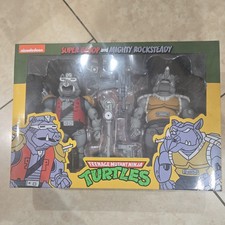 NECA TMNT Teenage Mutant Ninja Turtles    Super Bebop and Mighty Rocksteady NEW