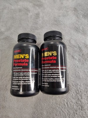 2 Bottles GNC Men's Prostate Formula Softgels Exp 12/27