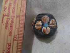 7/22D Ancient Chinese Warring States Large Glass Bead 400-200 bc